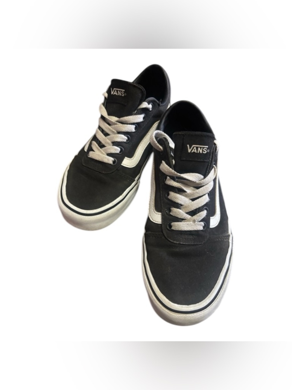 Vans Classic Black and White Sneakers